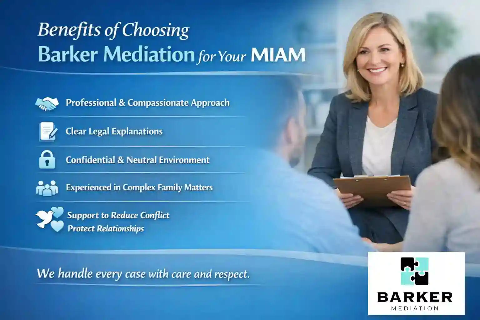 Benefits of Choosing Barker Mediation for Your MIAM Ealing
